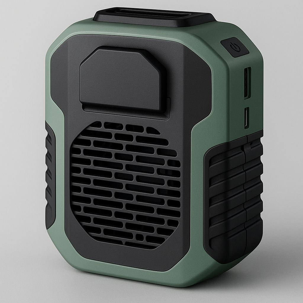 TAŞINABİLİR BEL FANI 6000mAh